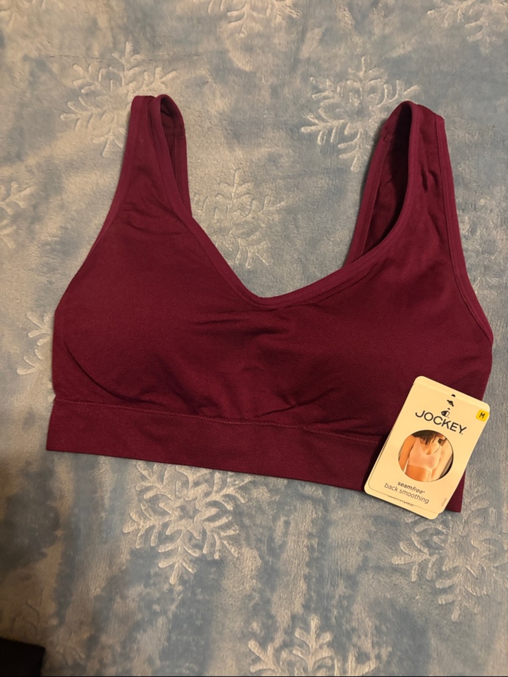 Jockey Seamfree Bralette plum